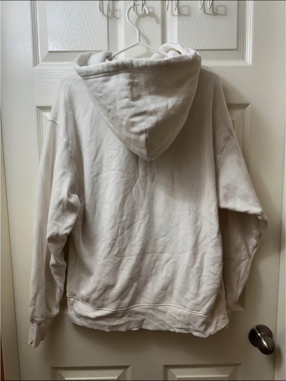TNA Cozy AF White Hoodie Size 2 (Med/Lg) - Picture 2 of 3